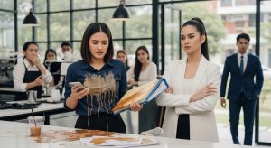 IBINUHOS NIYA ANG MALAMIG NA KAPE SA AKIN